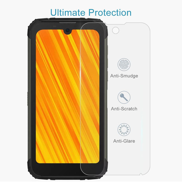 Doogee S59 10 PCS 0.26mm 9H 2.5D Tempered Glass Film