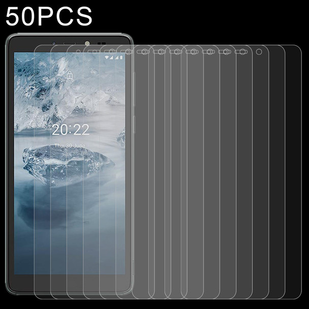 50 PCS 0.26mm 9H 2.5D Tempered Glass Film - Nokia C2 2nd Edition
