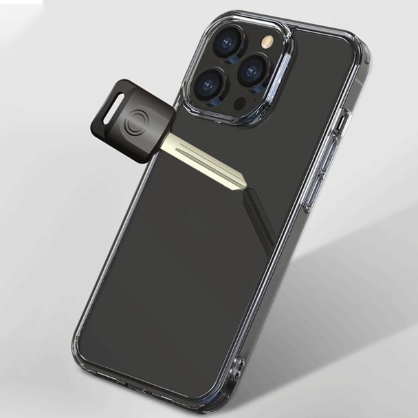 Transparent Tempered Glass TPU Phone Case - iPhone 14 Max(Green)