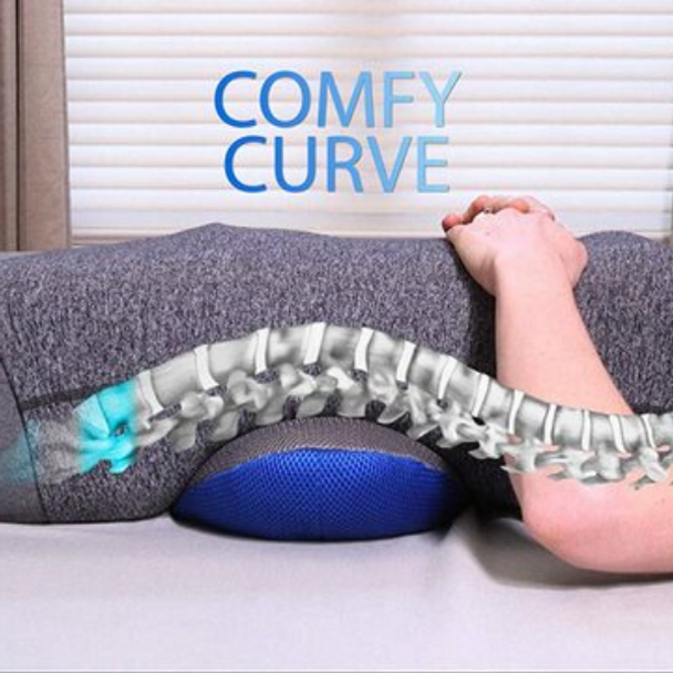 Comfy Curve - Ergonomic Back and Lumbar Support Pillow