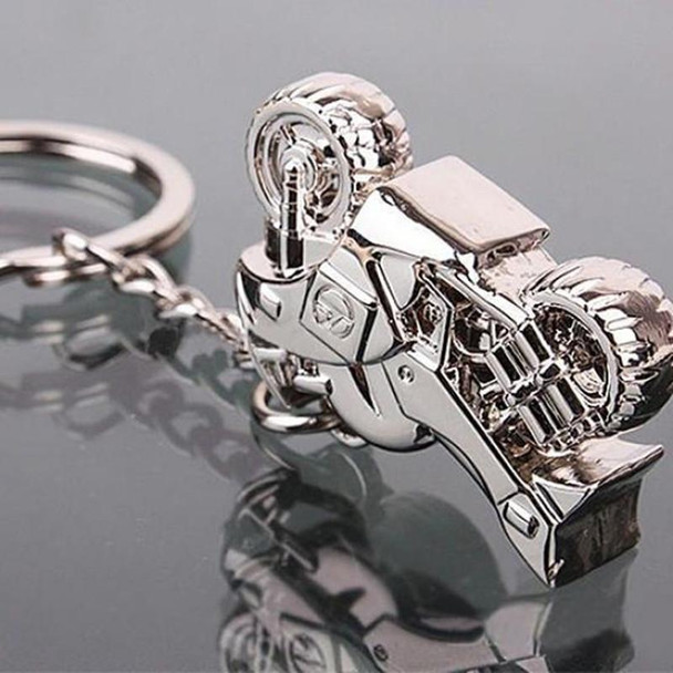 Cool Motorcycle Pendant Alloy Keychain Car Key Ring