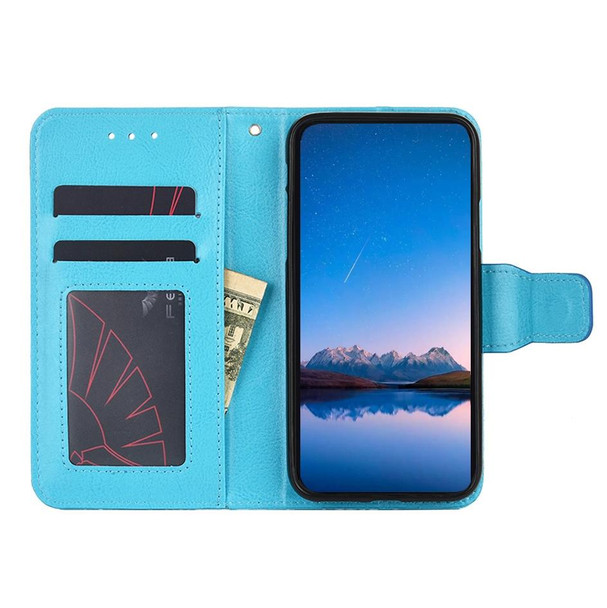 Alcatel Axel / Lumos Crystal Texture Leatherette Phone Case(Sky Blue)