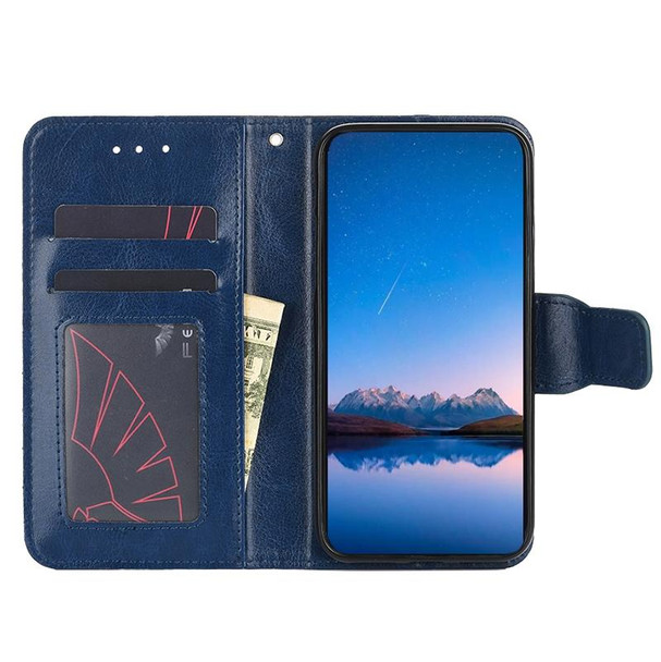 Alcatel Axel / Lumos Crystal Texture Leatherette Phone Case(Royal Blue)