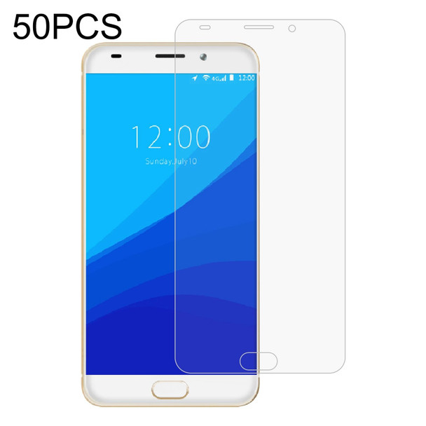 50 PCS 0.26mm 9H 2.5D Tempered Glass Film - Umidigi G