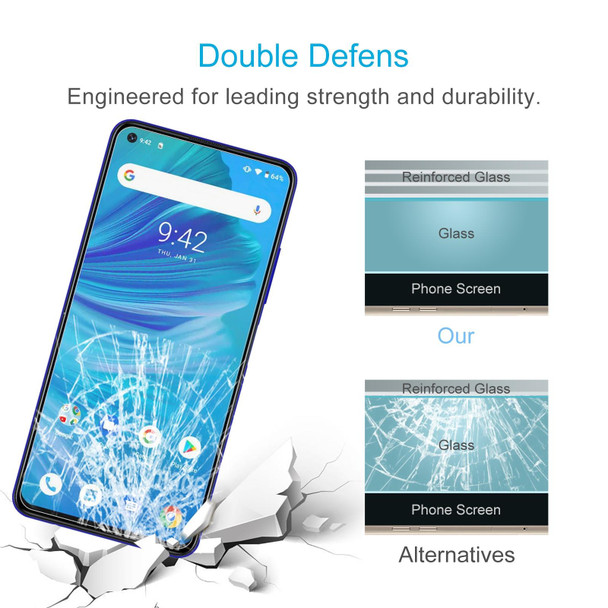 UMIDIGI F2 50 PCS 0.26mm 9H 2.5D Tempered Glass Film