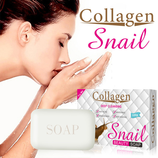 100g Collagen Snail Whitening Soap