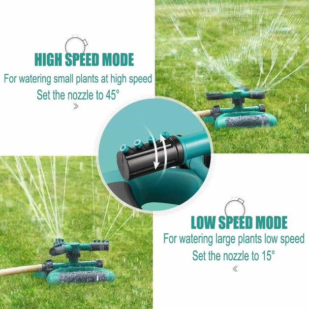Automatic 360° Rotating Lawn Sprinkler