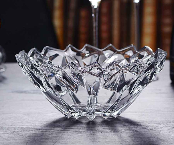 Delisoga Round Crystal Glass