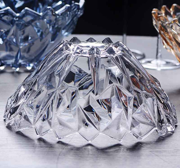 Delisoga Round Crystal Glass
