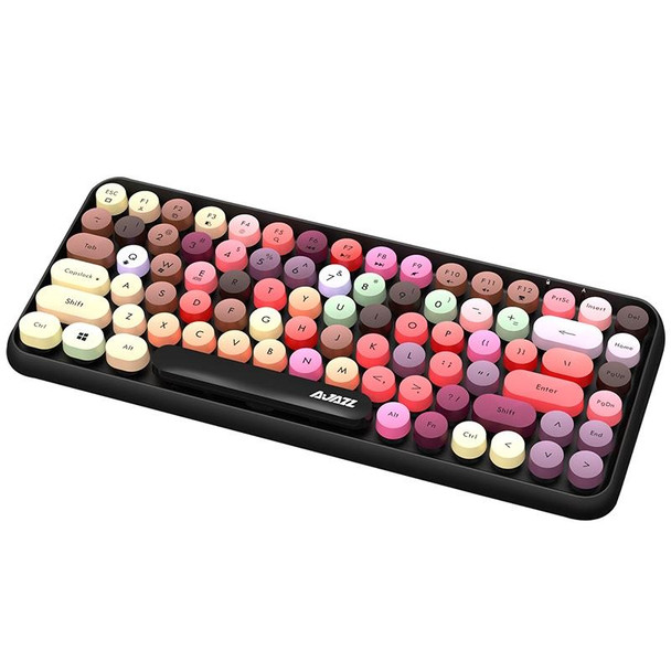 Ajazz 308I 84 Macaroon Keys Tablet Mobile Phone Computer Household Office Bluetooth Keyboard