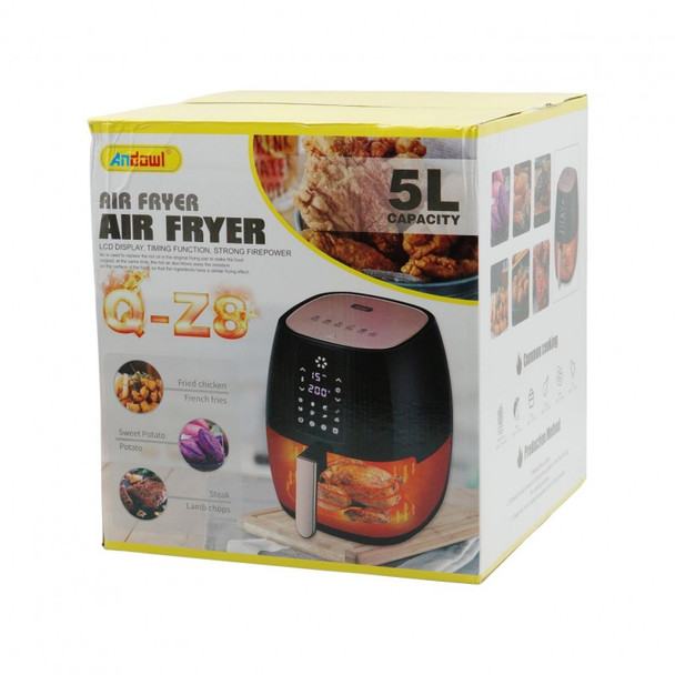 5 Liter Air Fryer with LCD Touch Control