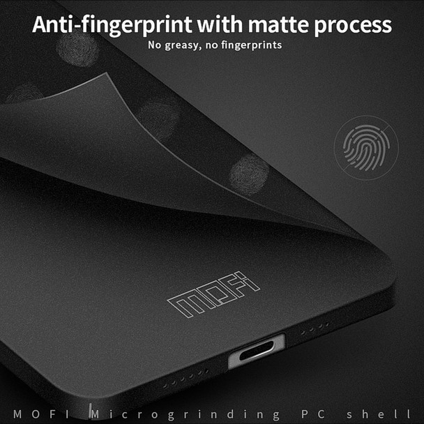 iPhone 14 Max MOFI Fandun Series Frosted PC Ultra-thin Phone Case(Green)