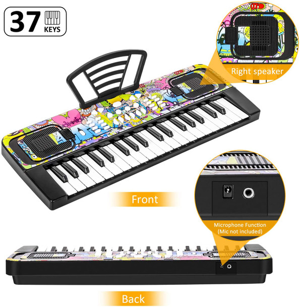 Electronic Music Learning Keyboard 37-Key