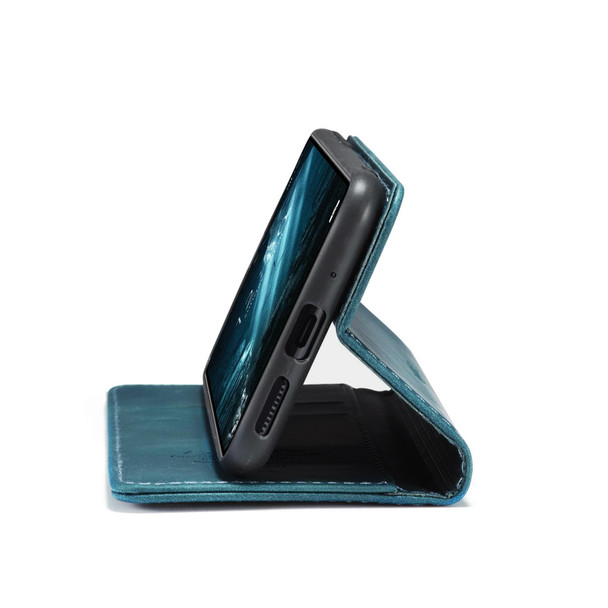 Xiaomi 12/12X CaseMe 013 Multifunctional Horizontal Flip Leather Phone Case(Blue)