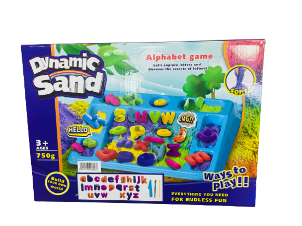 Dynamic Kids Play Sand