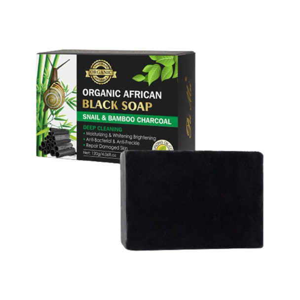 Organic African Black Soap - 3 Soaps