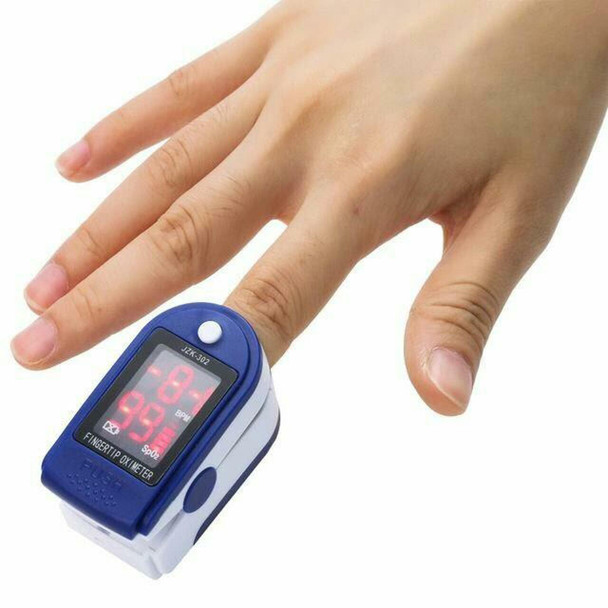 Pulse Oximeter & Disposable Face Mask Combo