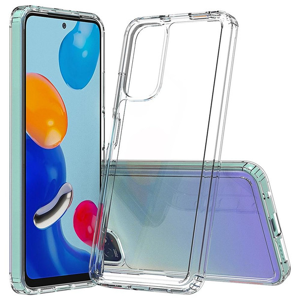 Xiaomi Redmi Note 11 Global/Redmi Note 11S Scratchproof TPU + Acrylic Protective Phone Case(Transparent)