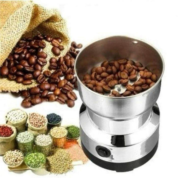 Electric Coffee Grinder & USB Rechargeable Milk Frother Combo