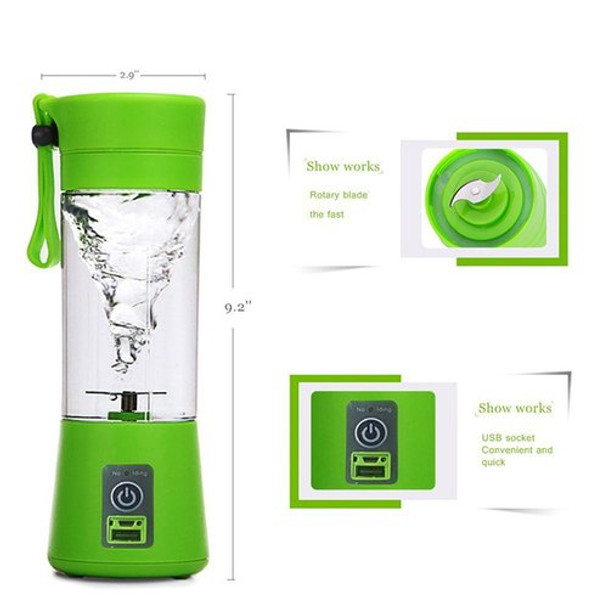 Rechargeable Juice Blender With Power Bank