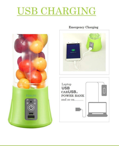 Rechargeable Juice Blender With Power Bank