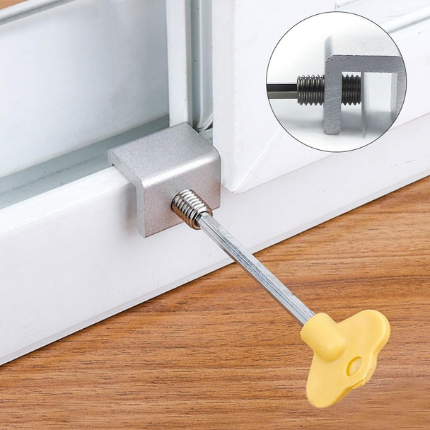 Child Safety Guard Anti-Theft Door Window Stopper, Specifications:Single Hole