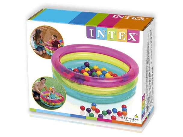 Intex 3-Ring Baby Pit & Balls