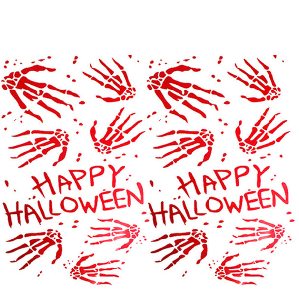 Halloween Decoration Bloody Wall Stickers