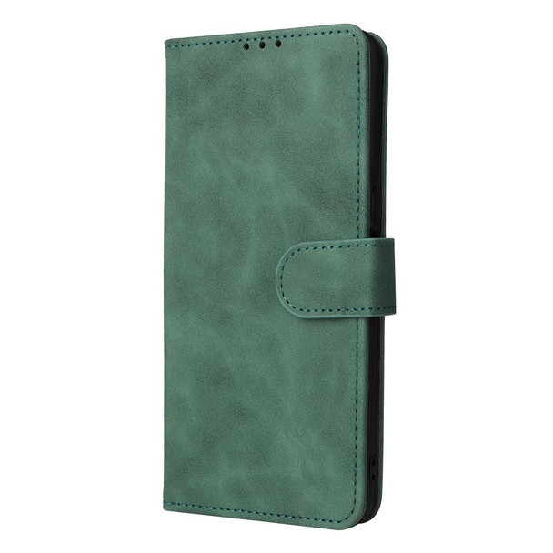 vivo Y76 5G/Y76S 5G/Y74S Skin Feel Magnetic Flip Leather Phone Case(Green)