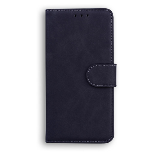 Tecno Spark GO 2020 / Spark 6 GO Skin Feel Pure Color Flip Leather Phone Case(Black)