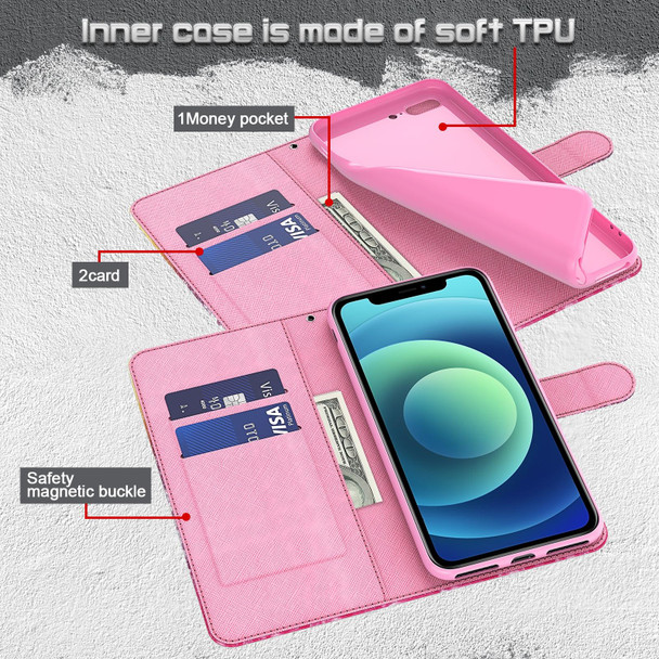 Xiaomi Redmi Note 10 5G 3D Painting Pattern TPU + PU Leather Phone Case(Swirl Pattern)
