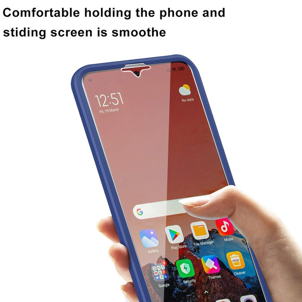 Xiaomi 12 5G Acrylic + TPU 360 Degrees Full Coverage Shockproof Phone Case(Blue)