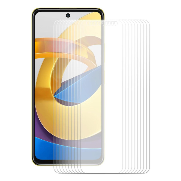 10 PCS - Xiaomi Poco M4 Pro 5G ENKAY 0.26mm 9H 2.5D Curved Edge Tempered Glass Screen Protector
