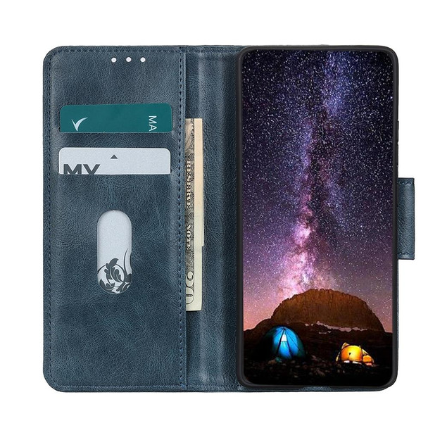 Xiaomi Poco X3 GT Mirren Crazy Horse Texture Horizontal Flip Leather Case with Holder & Card Slots & Wallet(Blue)