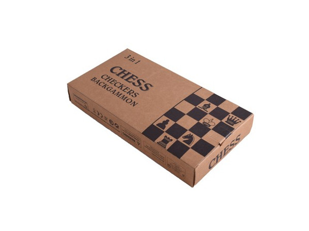 Chess. Backgammon & Checkers Set