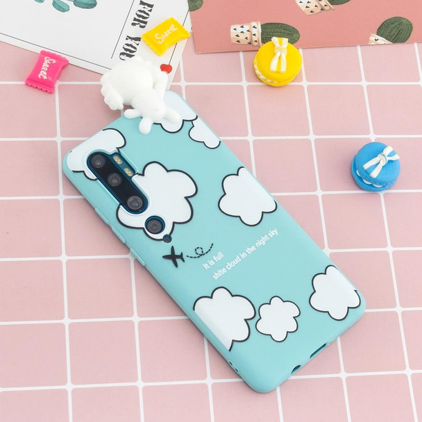 Xiaomi Mi Note 10 Shockproof Cartoon TPU Protective Case(Clouds)