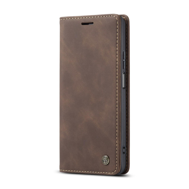 Xiaomi Redmi Note 11 Pro 5G / Redmi Note 11 Pro+ 5G CaseMe 013 Multifunctional Horizontal Flip Leather Phone Case(Coffee)