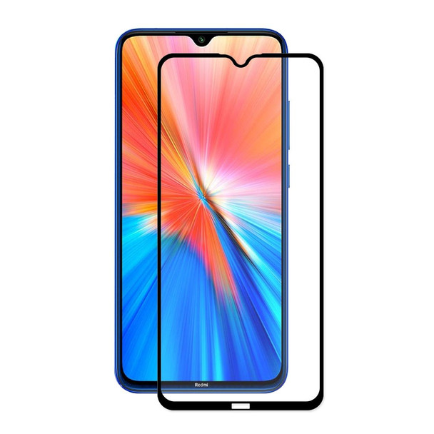 Redmi Note 8 2021 ENKAY Hat-Prince Full Glue 0.26mm 9H 2.5D Tempered Glass Screen Protector Full Coverage Film