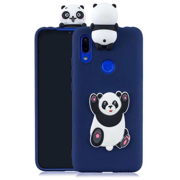 Xiaomi Redmi Note 7 3D Cartoon Pattern Shockproof TPU Protective Case(Panda)