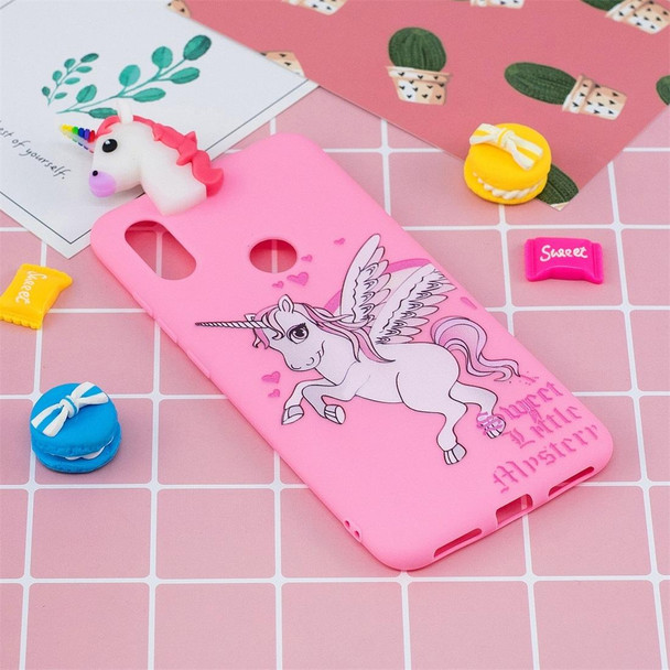 Xiaomi Redmi Note 6 Shockproof Cartoon TPU Protective Case(Unicorn)