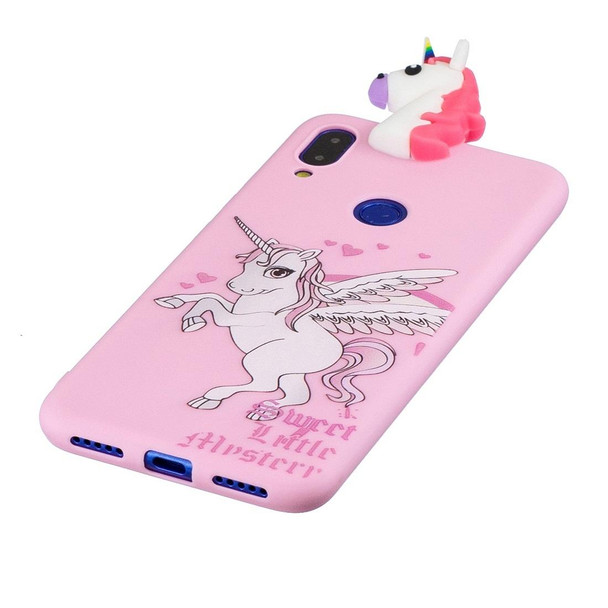 Xiaomi Redmi Note 7 Shockproof Cartoon TPU Protective Case(Unicorn)