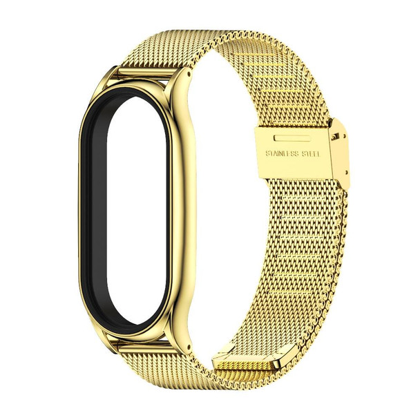 Xiaomi Mi Band 7 / 7 NFC MIJOBS Milan Buckle Plus Stainless Steel Watch Band(Gold)