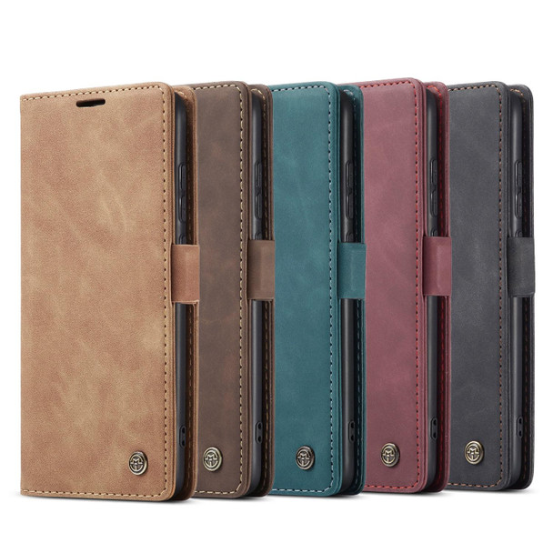 Xiaomi CC9 Pro CaseMe 013 Multifunctional Horizontal Flip Leather Case with Holder & Card Slot & Wallet(Wine Red)