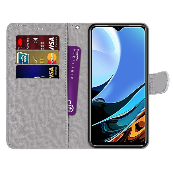 Xiaomi Redmi 9 Power / Note 9 4G Coloured Drawing Cross Texture Horizontal Flip PU Leather Case with Holder & Card Slots & Wallet & Lanyard(Colorful Cakes)