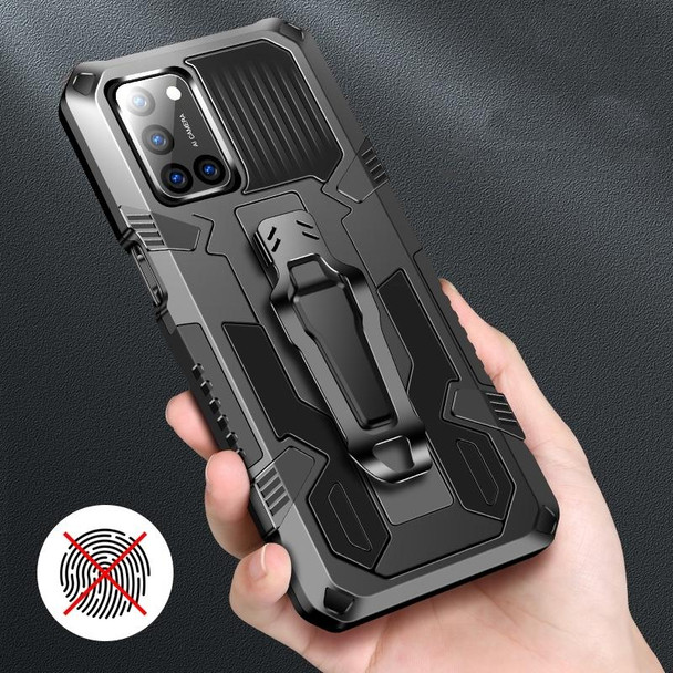 Xiaomi Redmi Note 8 Armor Warrior Shockproof PC + TPU Protective Case(Black)