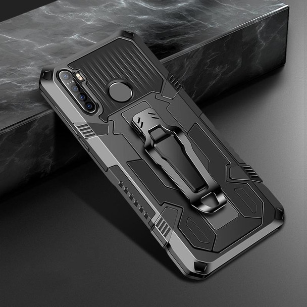 Xiaomi Redmi Note 8 Armor Warrior Shockproof PC + TPU Protective Case(Black)