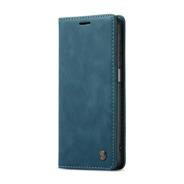 Xiaomi Mi 10T 5G / 10T Pro 5G CaseMe-013 Multifunctional Retro Frosted Horizontal Flip Leather Case with Card Slot & Holder & Wallet(Blue)