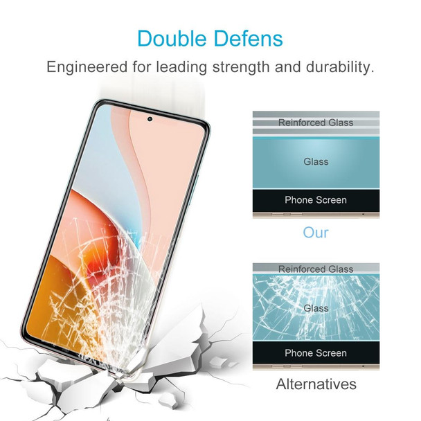 Xiaomi Redmi Note 9 Pro 5G 50 PCS 0.26mm 9H 2.5D Tempered Glass Film