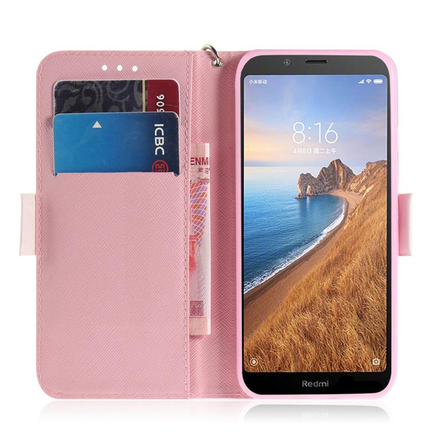 3D Painting Pattern Coloured Drawing Horizontal Flip Leatherette Case for Xiaomi Redmi Note 7 / Note 7S, with Holder & Card Slots & Wallet(Love Bear)