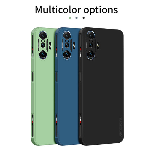 Xiaomi Redmi K40 Gaming PINWUYO Touching Series Liquid Silicone TPU Shockproof Case(Green)